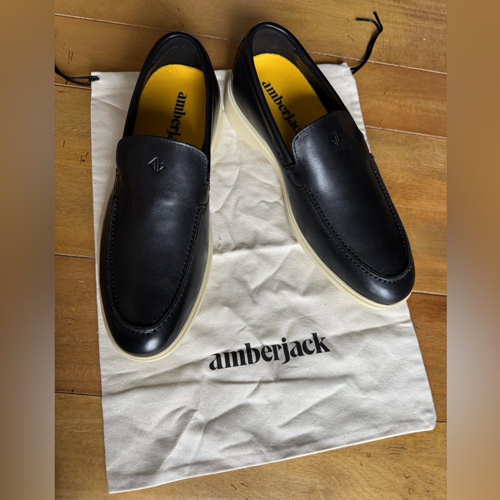 Amberjack Black Men's Loafers